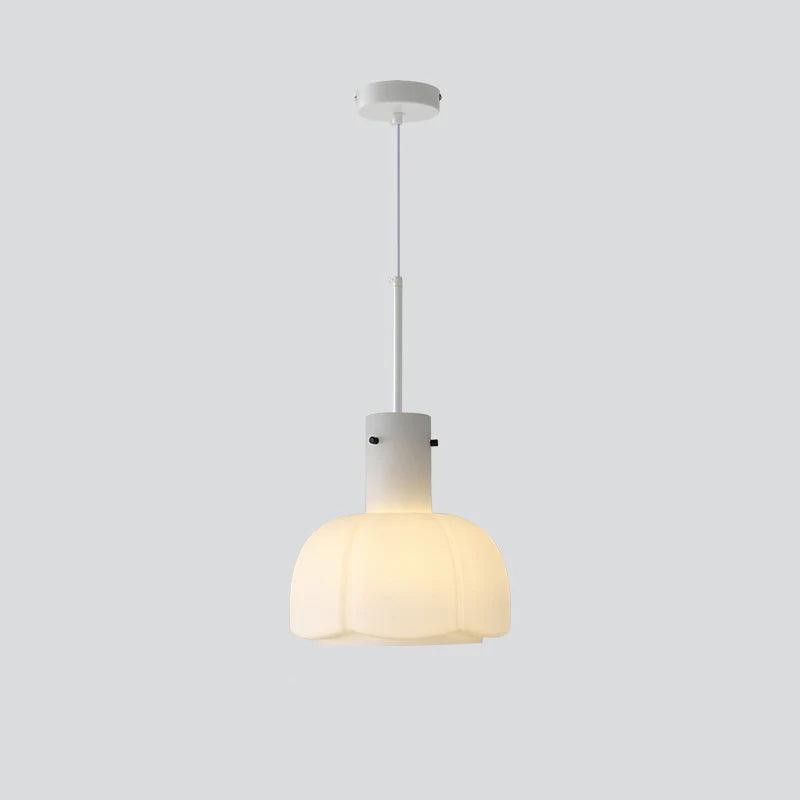 Middeleeuwse stijl glazen knop hanglamp HL619
