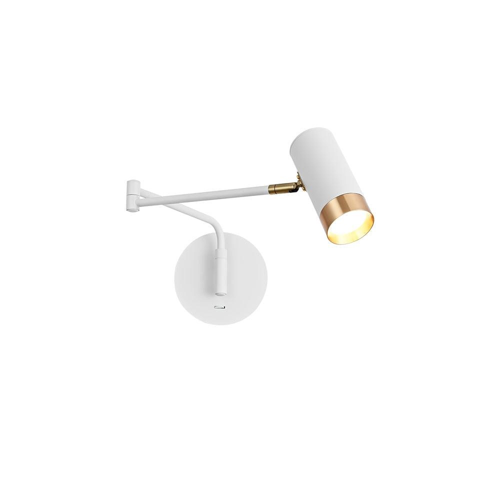 Moderne industriële telescopische, draaibare, verstelbare zwenkarm wandlamp HL780