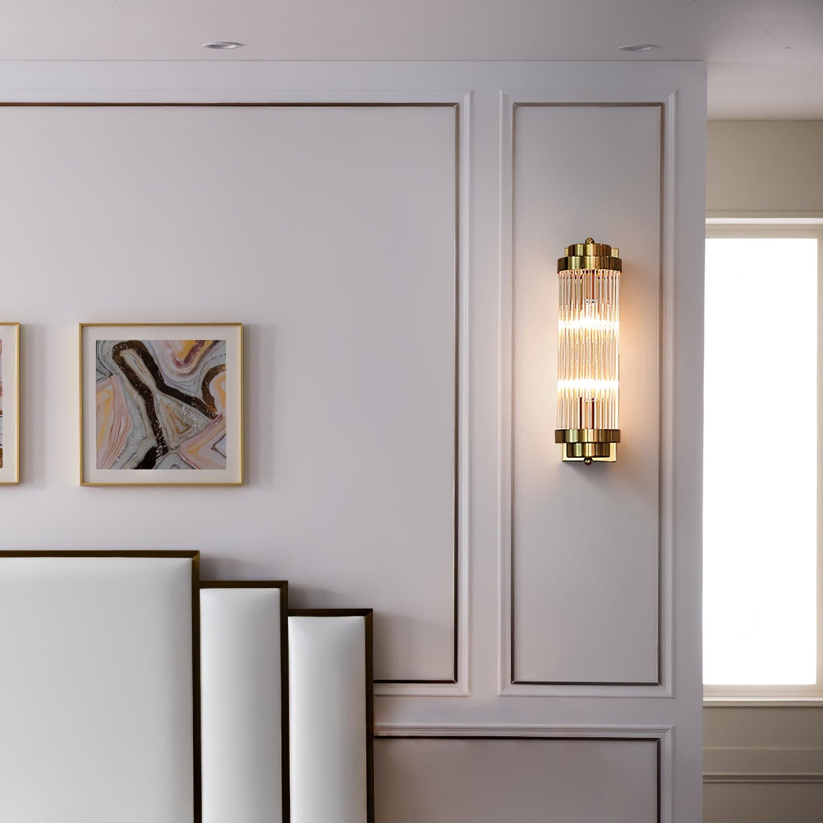 Pilaar Offset Wandlamp HL1789