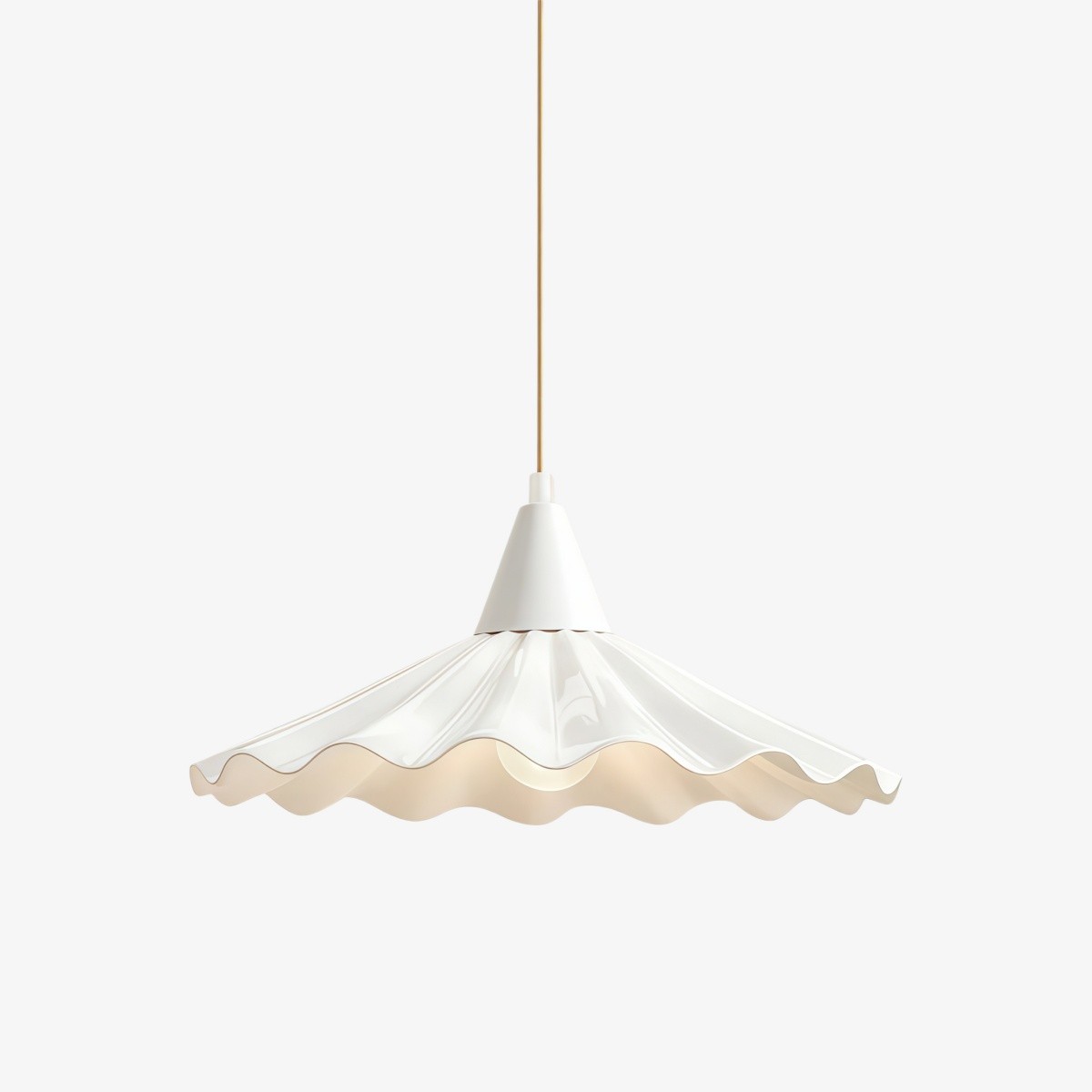 Arluneva Artistic Wave Hanglamp - Moderne handgemaakte keramische lamp voor de woonkamer HL2496