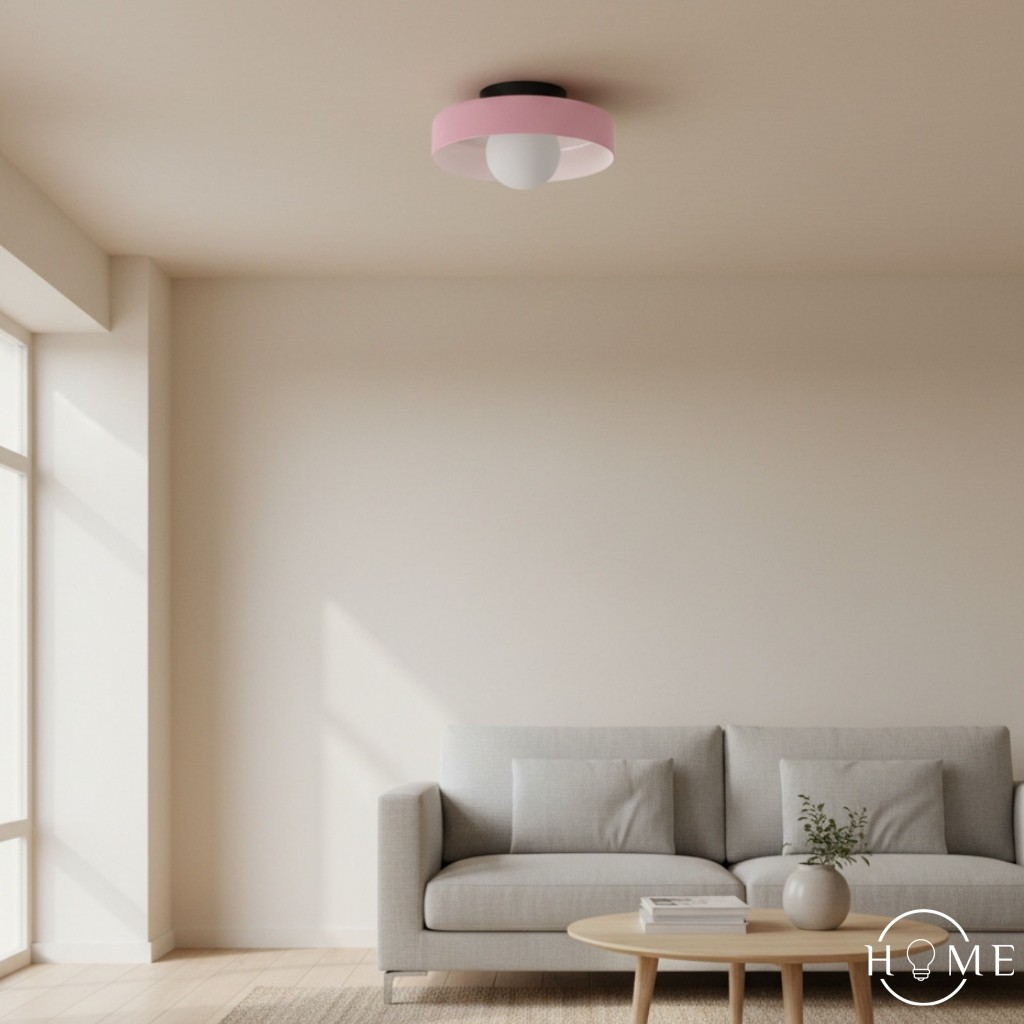 Morandi Glazen Schijf Orb Plafondlamp Wandlamp HL158