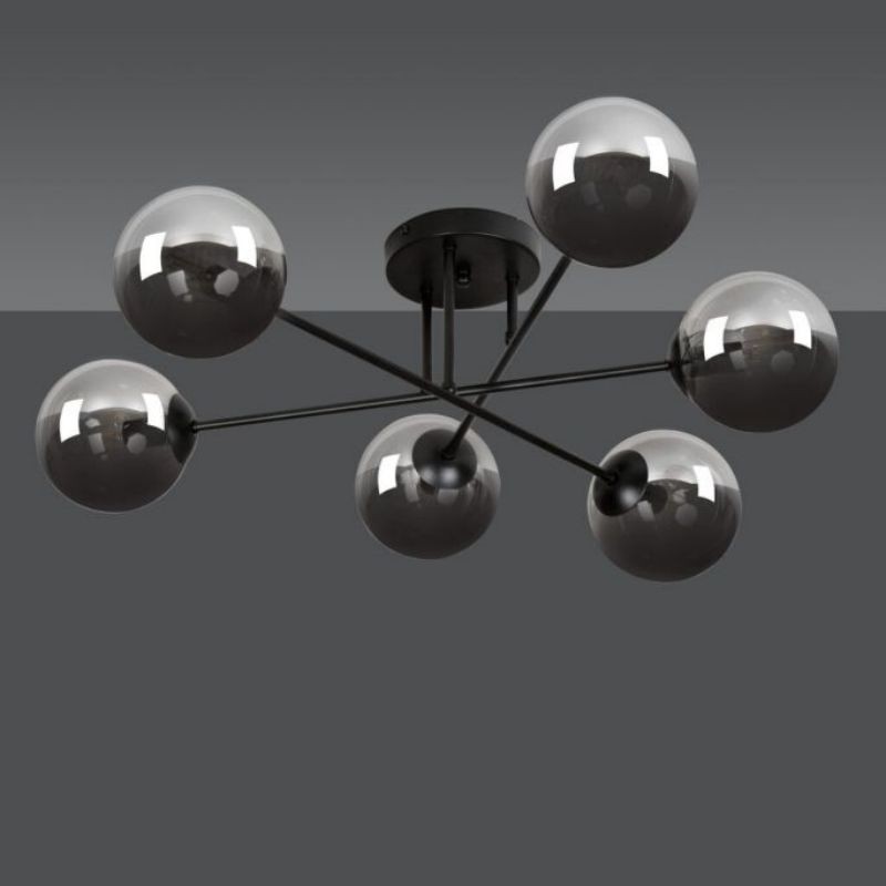 Brendi 6B Glazen Bol Plafondlamp