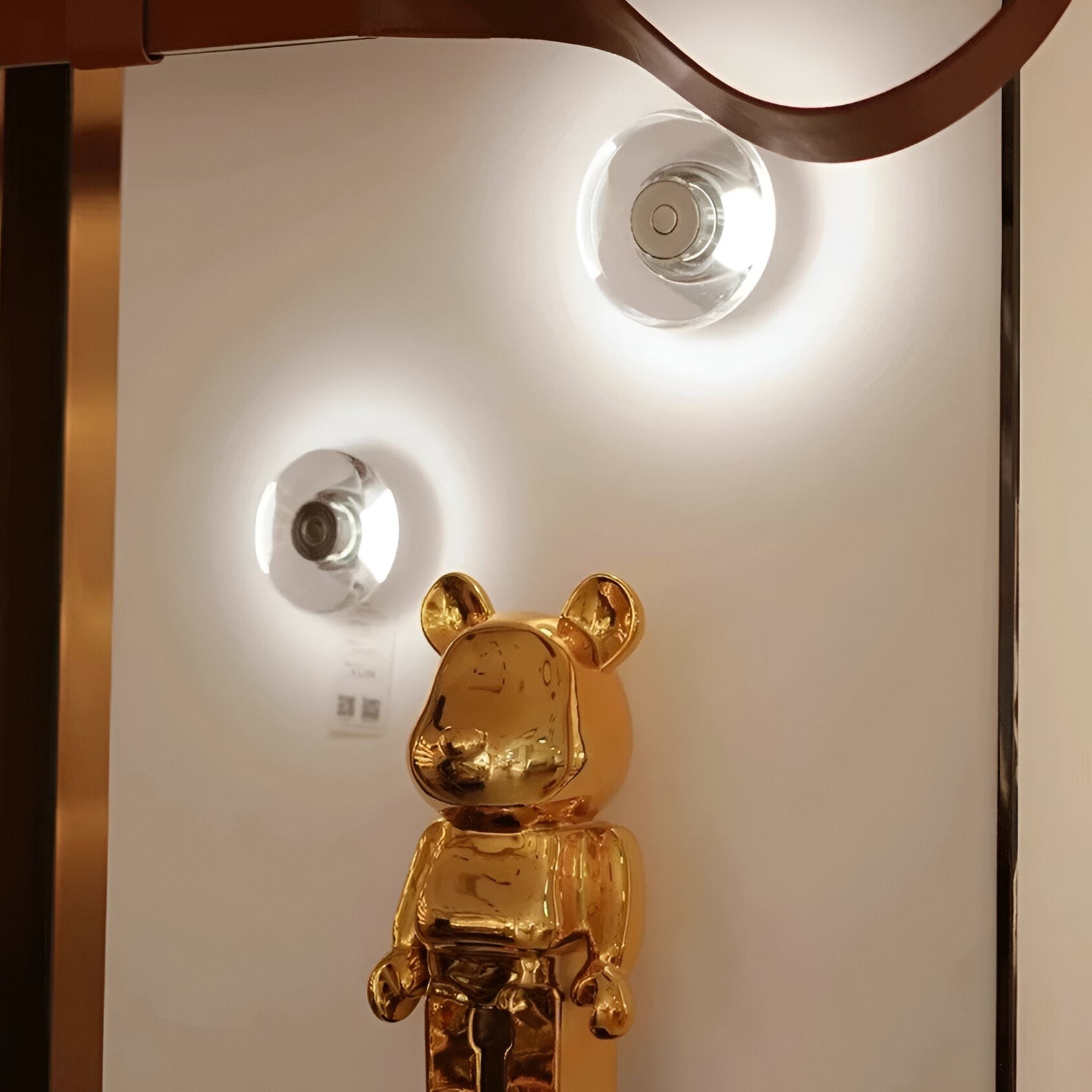 Italiaanse kristallen minimalistische Clementine wandlamp HL3511