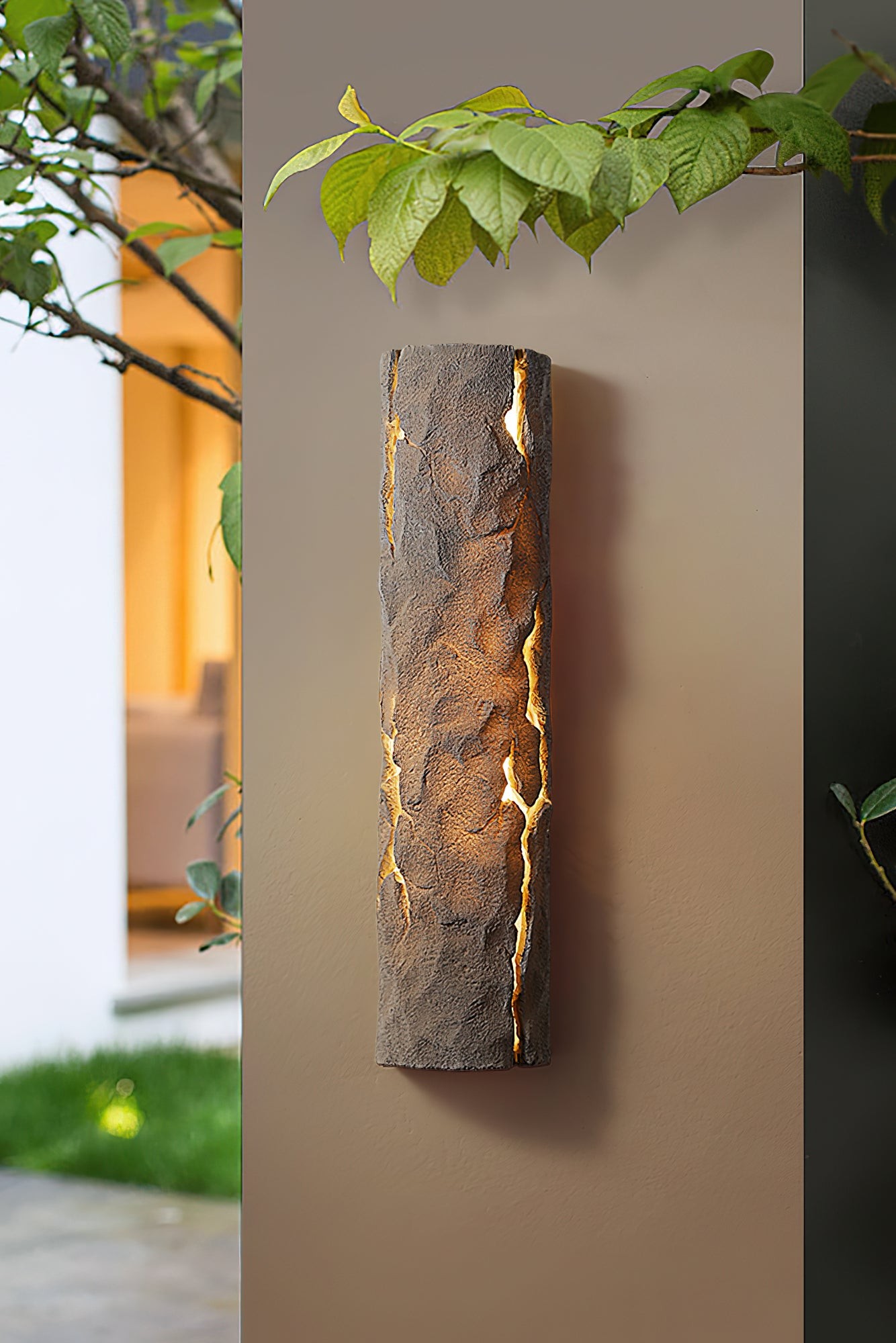 Stenen buitenwandlamp HL1185