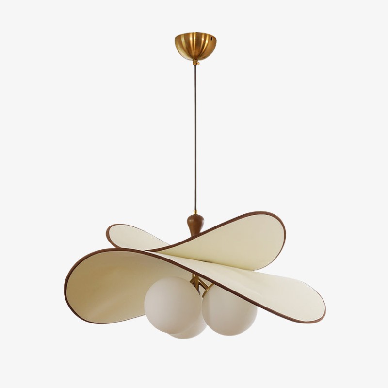 Orrise Hanglamp met zwevende glazen bol en metalen accenten - Moderne minimalistische verlichting voor keuken en eetkamer HL2346
