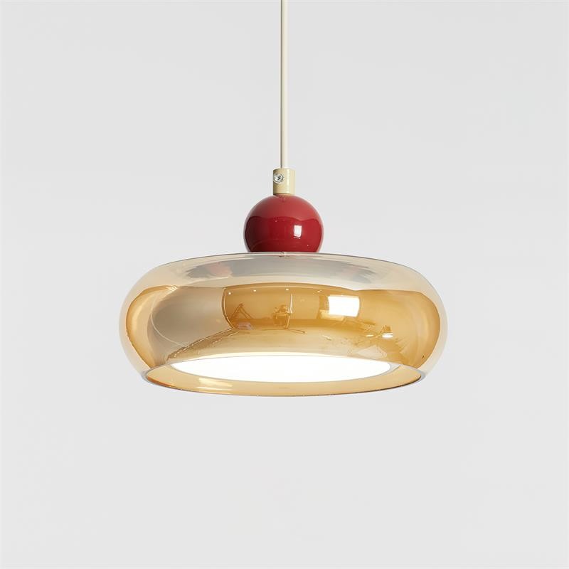 Hanglamp van kersenglas HL762