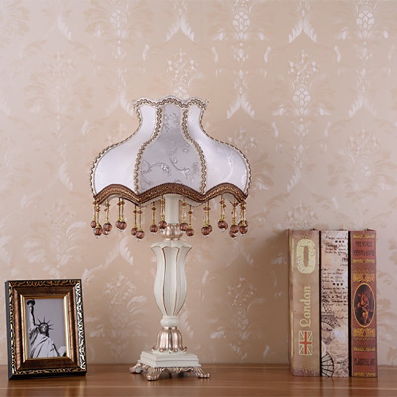 Palace Floral Hars Gesneden Basis Tafellamp HL877