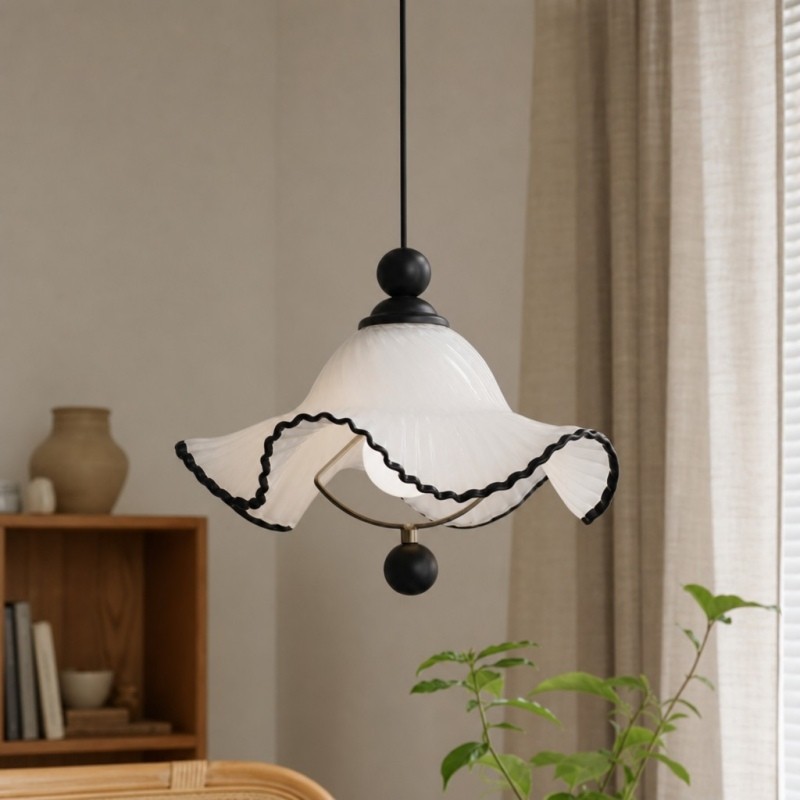 Cazelle Franse Vintage Golf Hanglamp - Zachte Sfeervolle Hanglamp voor Interieurs HL3591