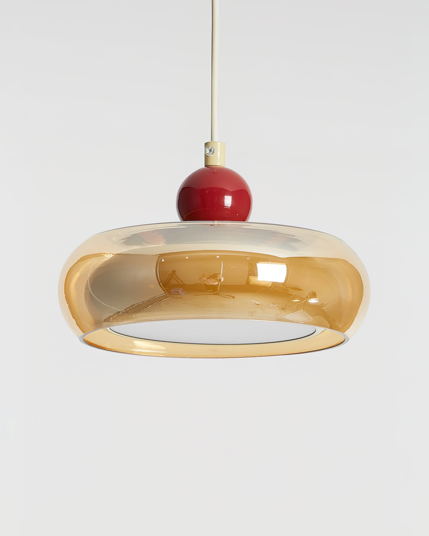 Hanglamp van kersenglas HL762