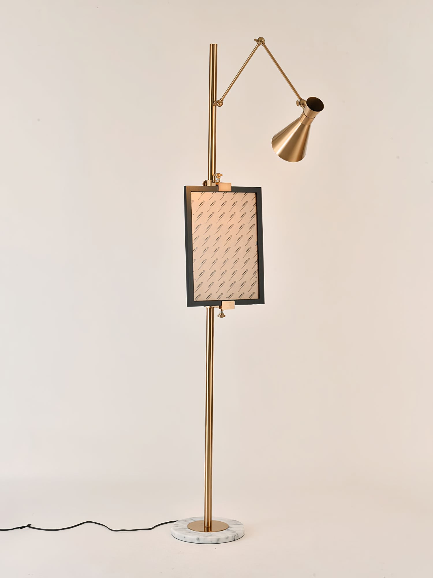 Met frameondersteuning staande lamp HL1201
