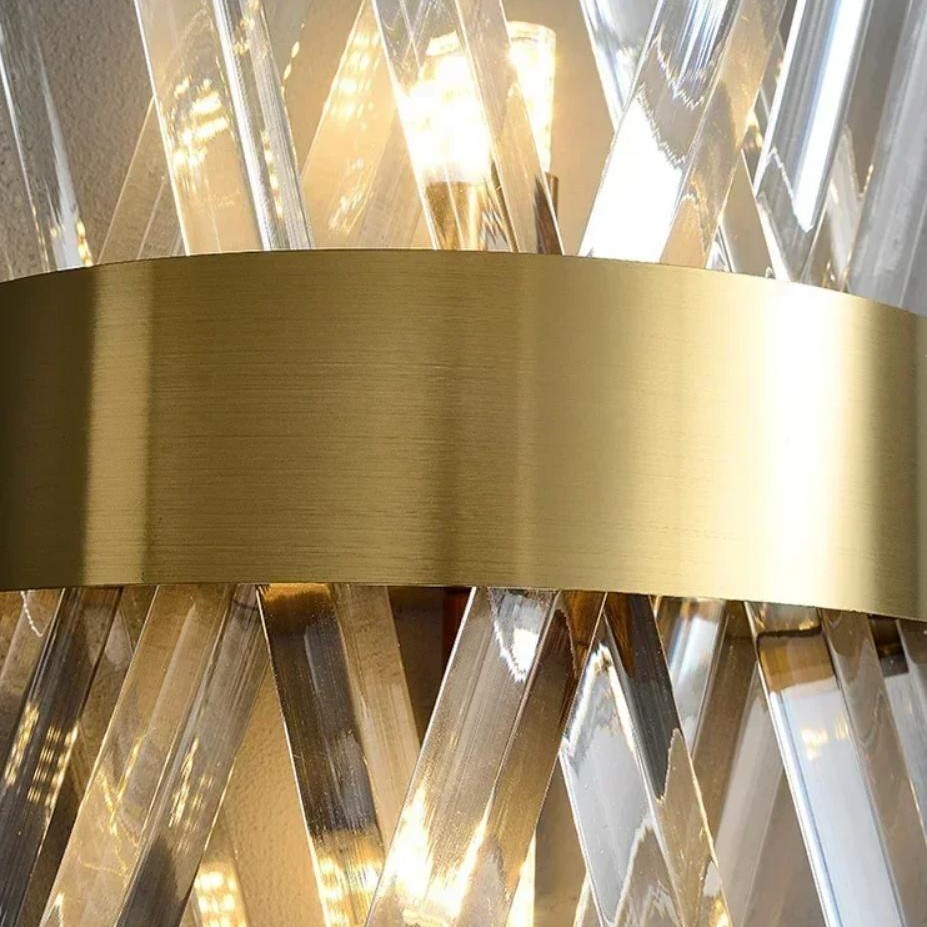 Moderne luxe kristallen wandlamp voor naast het bed HL962
