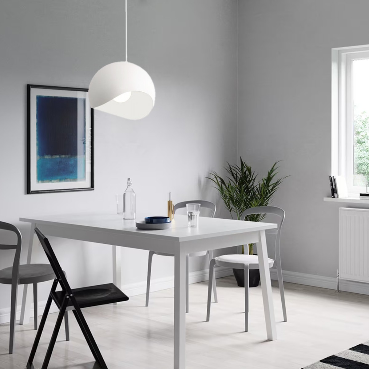 Nordic Semi Eierschaal Metalen Hanglamp HL32