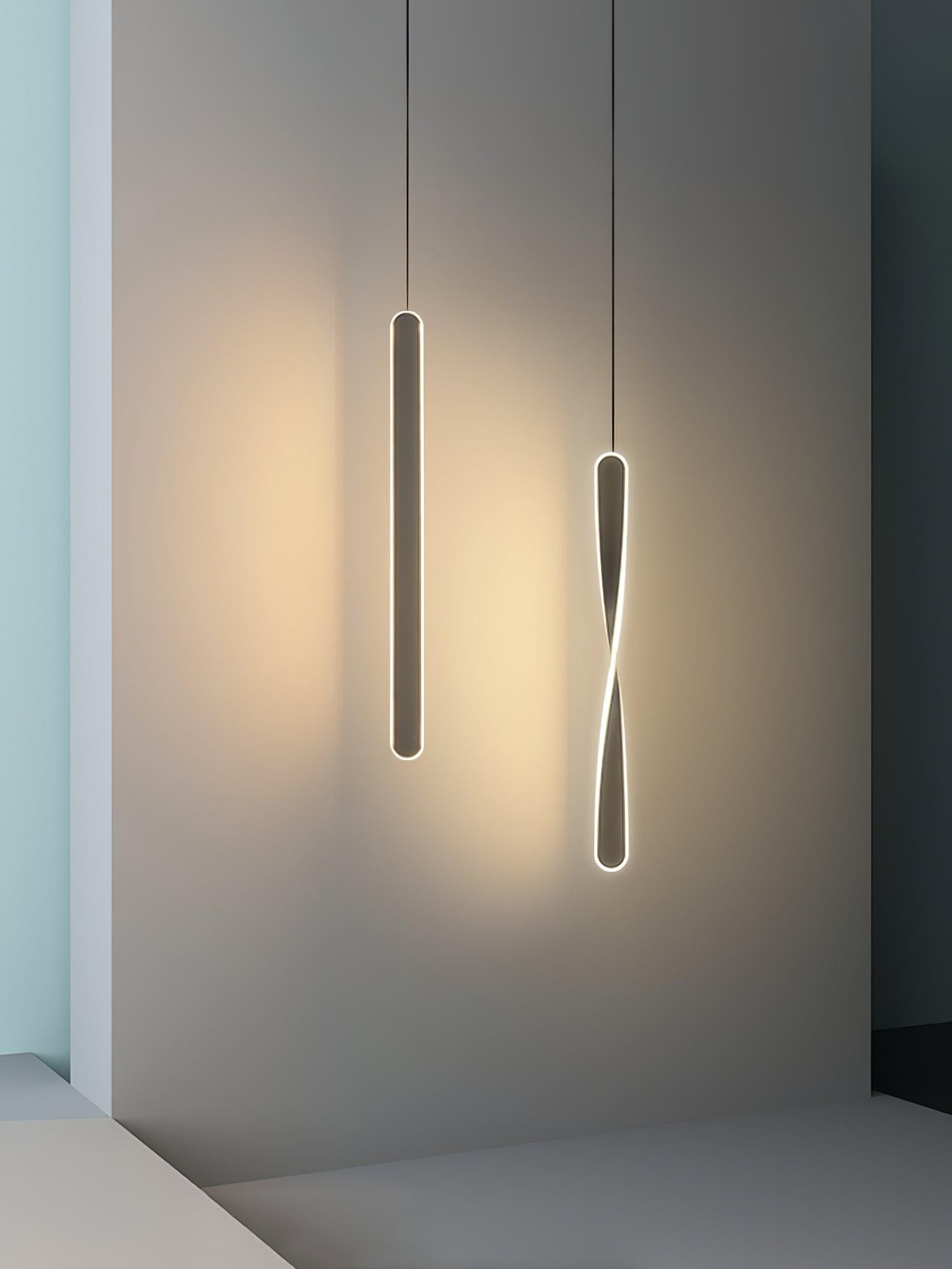 Nordic lineaire lange hanglamp HL729