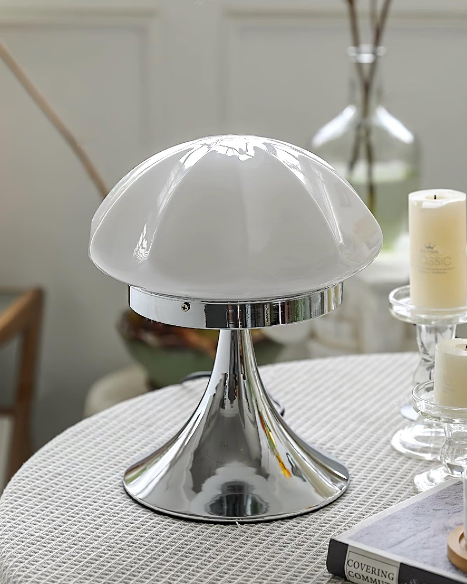 Bauhaus Glazen Tafellamp Voor Slaapkamer HL468
