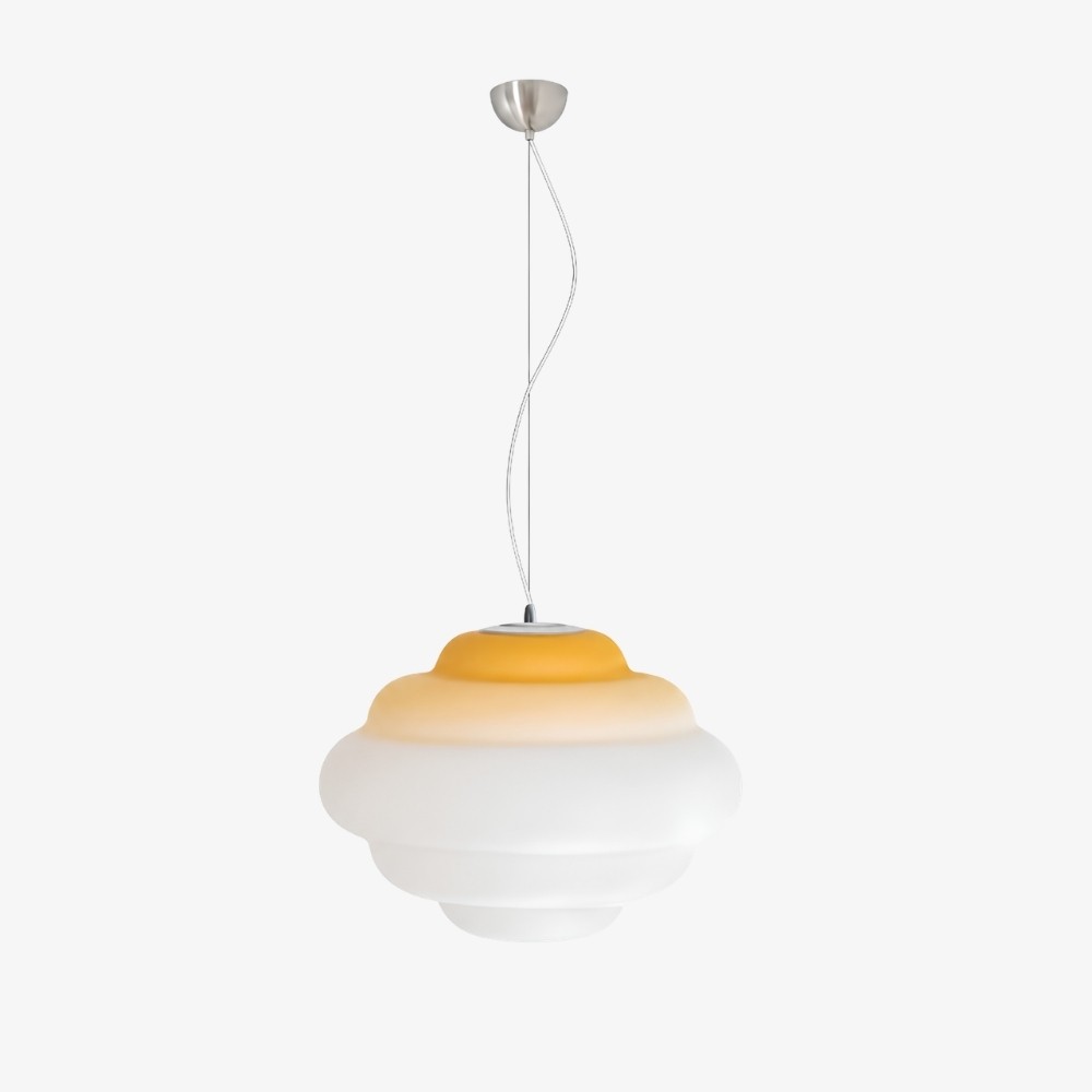 Gossax Cloud glazen hanglamp - Scandinavische stijl voor eetkamer en keukeneiland HL3573