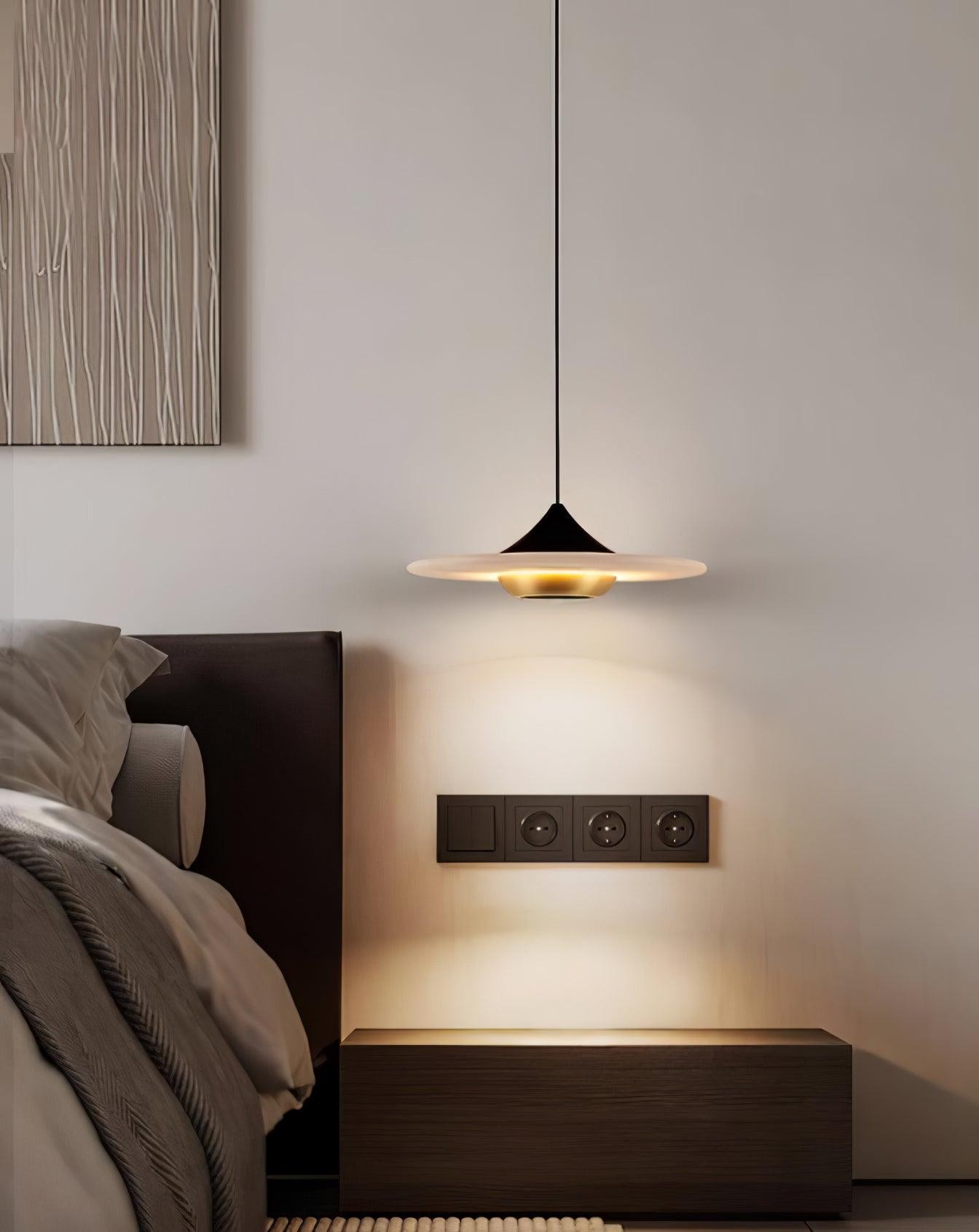 Vliegende Schotel Marmeren Hanglamp HL426