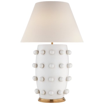 Moderne eenvoudige stippen keramische tafellamp HL601