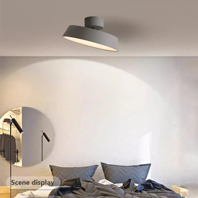 Nordic Minimalist Ronde Aluminium LED Plafondlamp HL1264