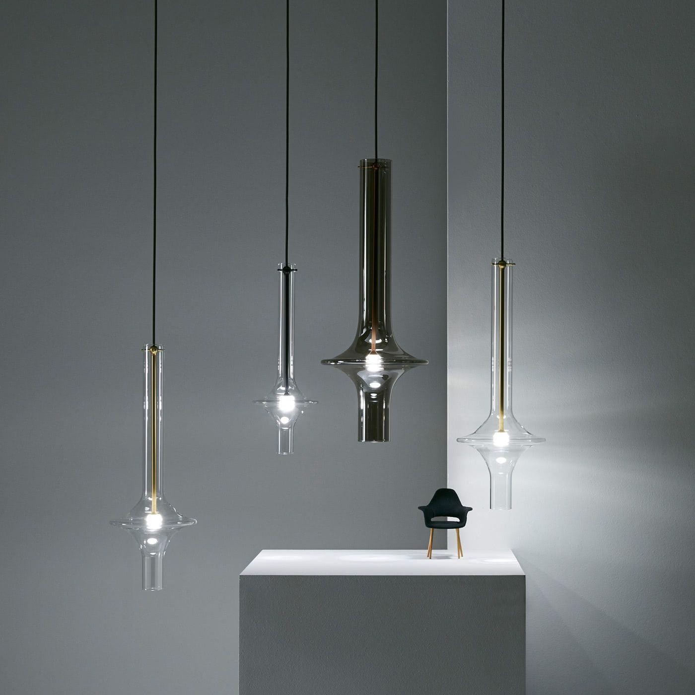 Moderne creatieve glazen buis hanglamp HL827