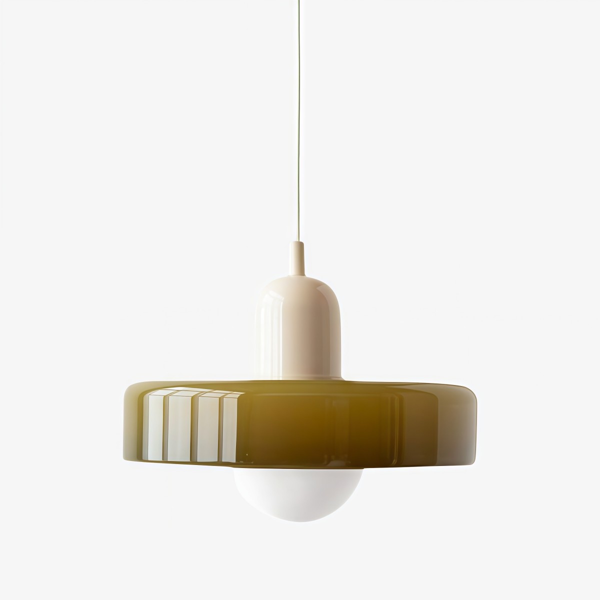 Kalo Disc Kleurrijke Hanglamp - Moderne Glazen Hanglamp voor de Eetkamer HL2447