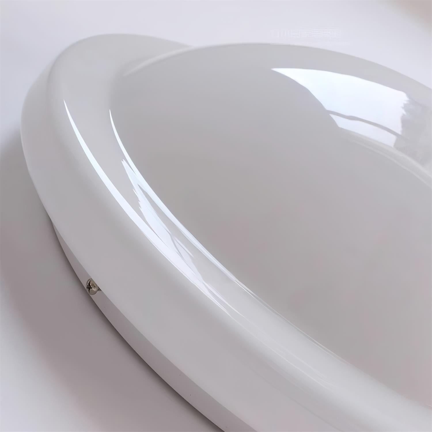 Moderne minimalistische witte glazen led plafondlamp HL416