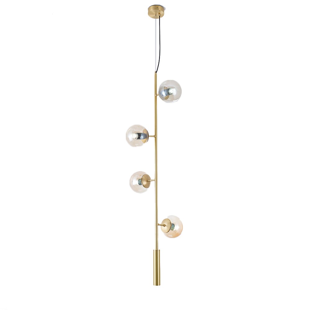 Orb moderne glazen bol hanglamp voor woonkamer