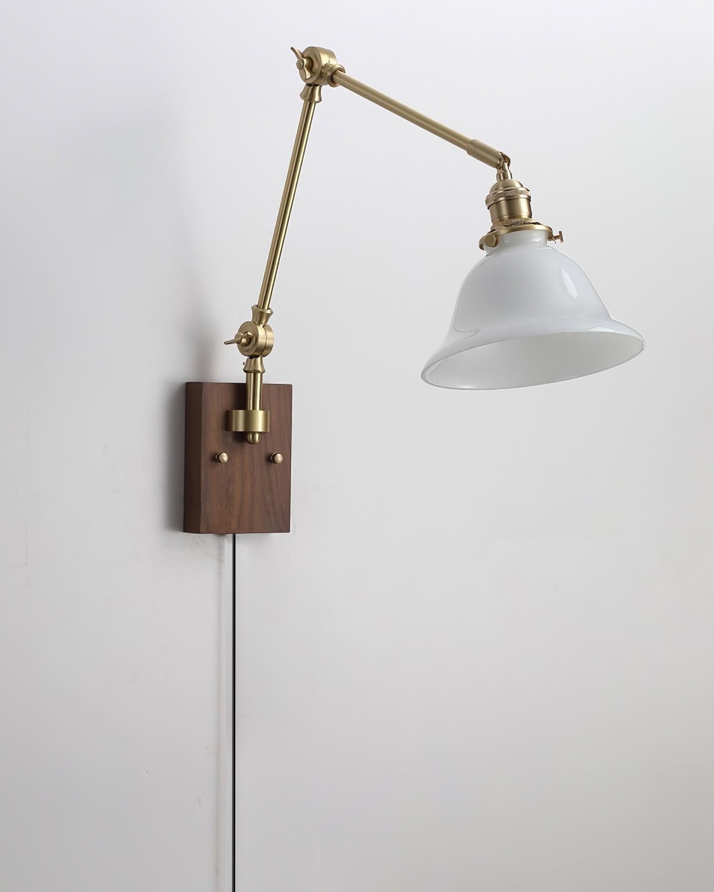 Banker Swing Arm Plug In Wandlamp HL369