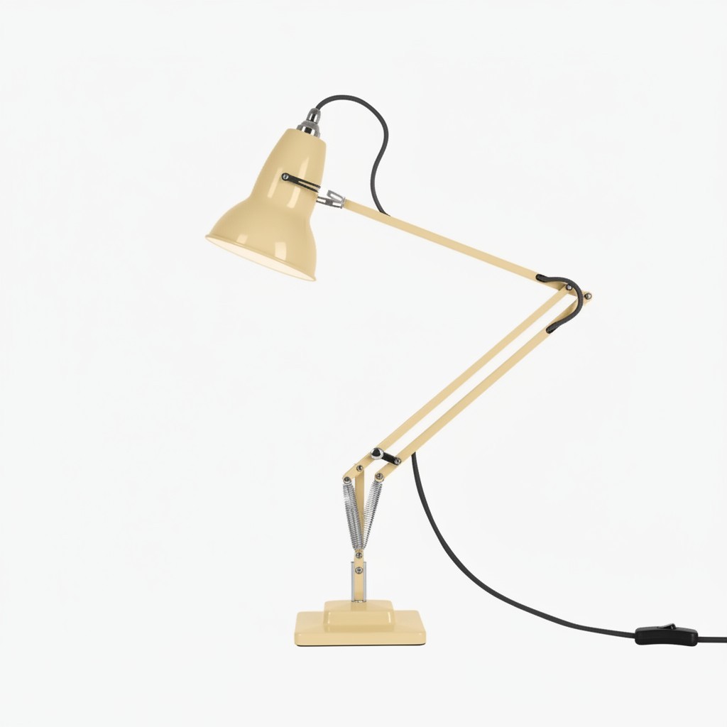 Modryx tafellamp met veerarm van metaal - Vintage verstelbare bureaulamp voor studiekamer HL1820