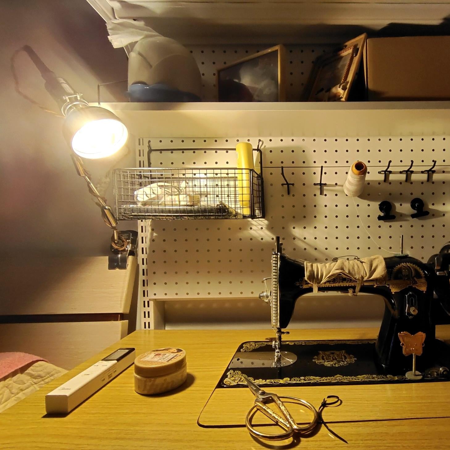 Vintage clip-on industriële lamp Serie