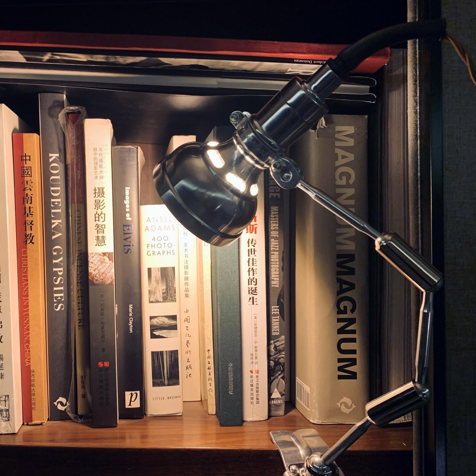 Vintage clip-on industriële lamp Serie