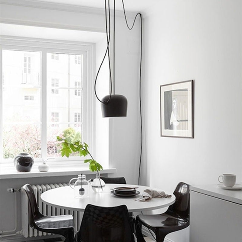 Axiomorna Industriele Hanglamp Eettafel (Dimbare versie)