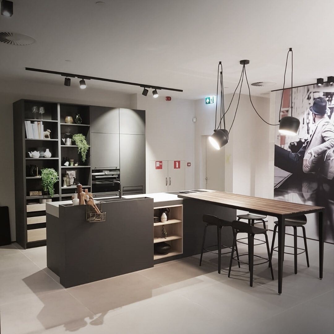 Axiomorna Industriele Hanglamp Eettafel (Dimbare versie)