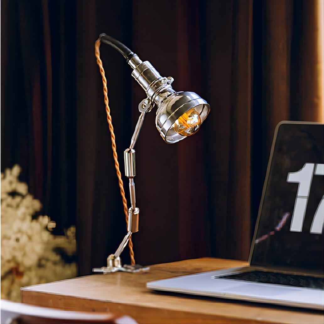 Vintage clip-on industriële lamp Serie
