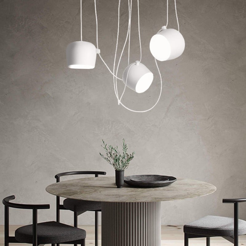 Axiomorna Industriele Hanglamp Eettafel (Dimbare versie)