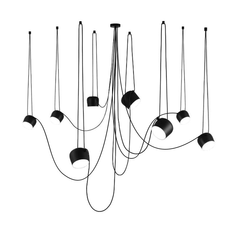 Axiomorna Industriele Hanglamp Eettafel (Dimbare versie)