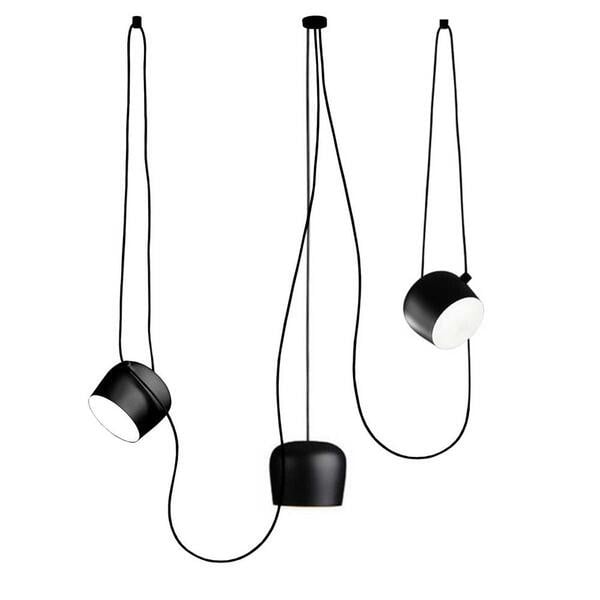 Axiomorna Industriele Hanglamp Eettafel (Dimbare versie)
