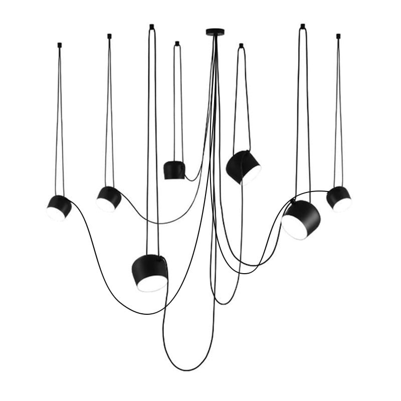 Axiomorna Industriele Hanglamp Eettafel (Dimbare versie)