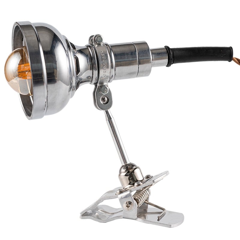 Vintage clip-on industriële lamp Serie