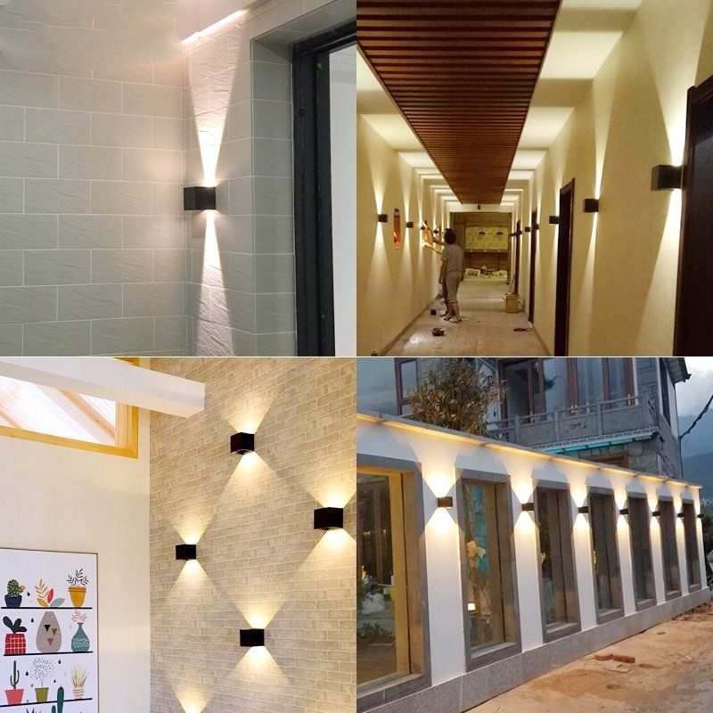 Cube LED Wandlamp
