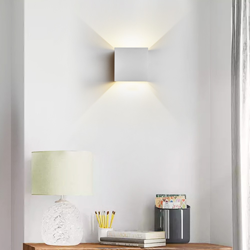 Cube LED Wandlamp
