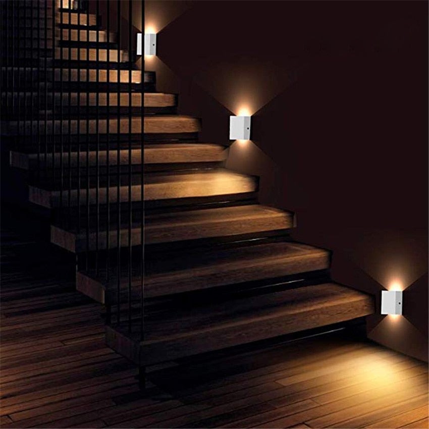 Cube LED Wandlamp