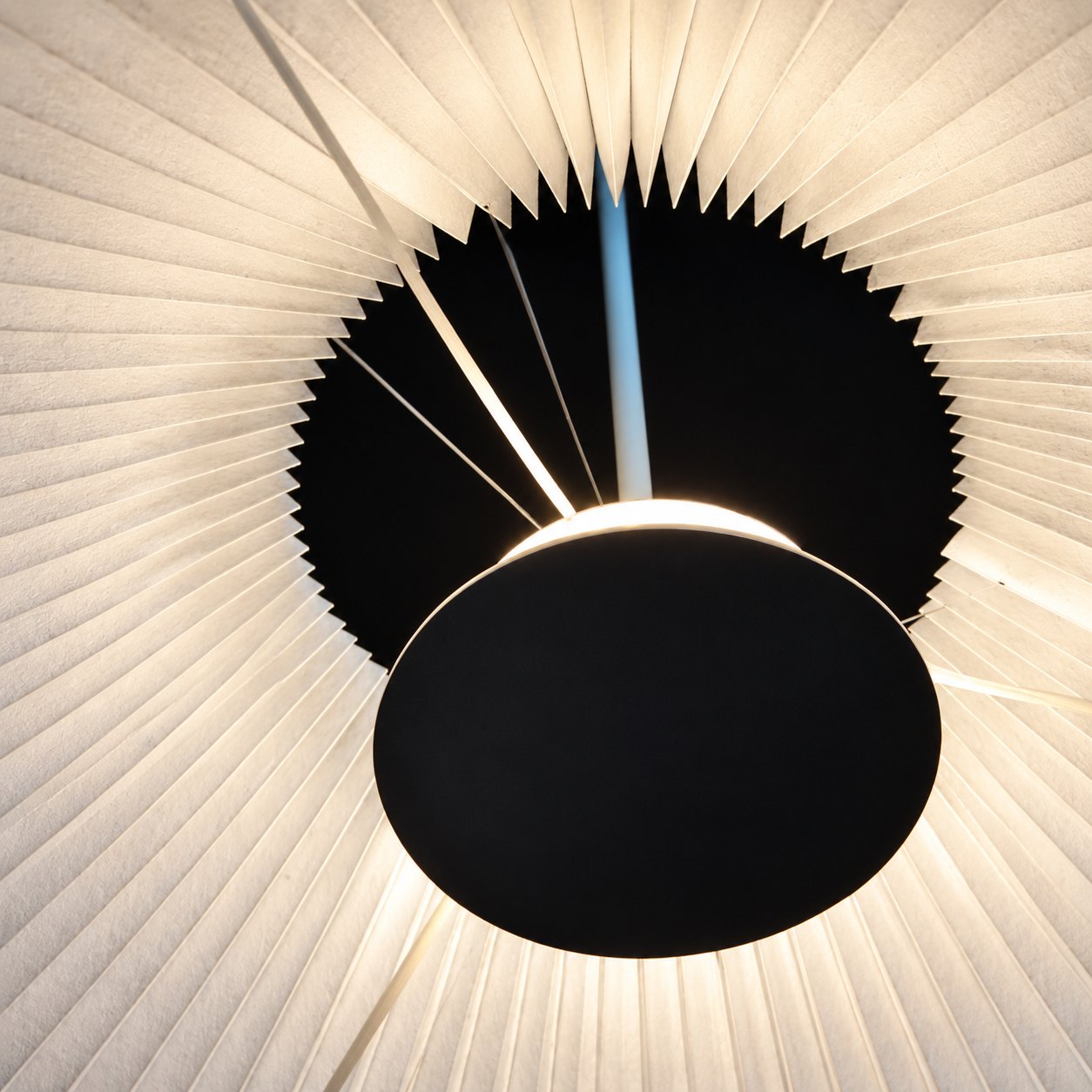 Lampa wisząca rozkładana Retro Meduse HL257 — STRUKTURA WEWNĘTRZNA