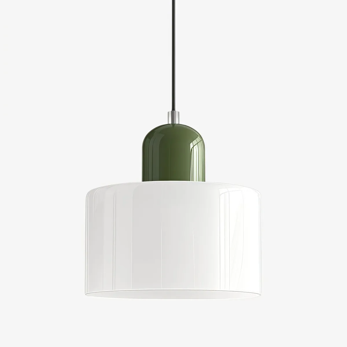 Kalo Cilinder Hanglamp - Glazen Lamp in Scandinavische Stijl voor Eet en Slaapkamer HL107