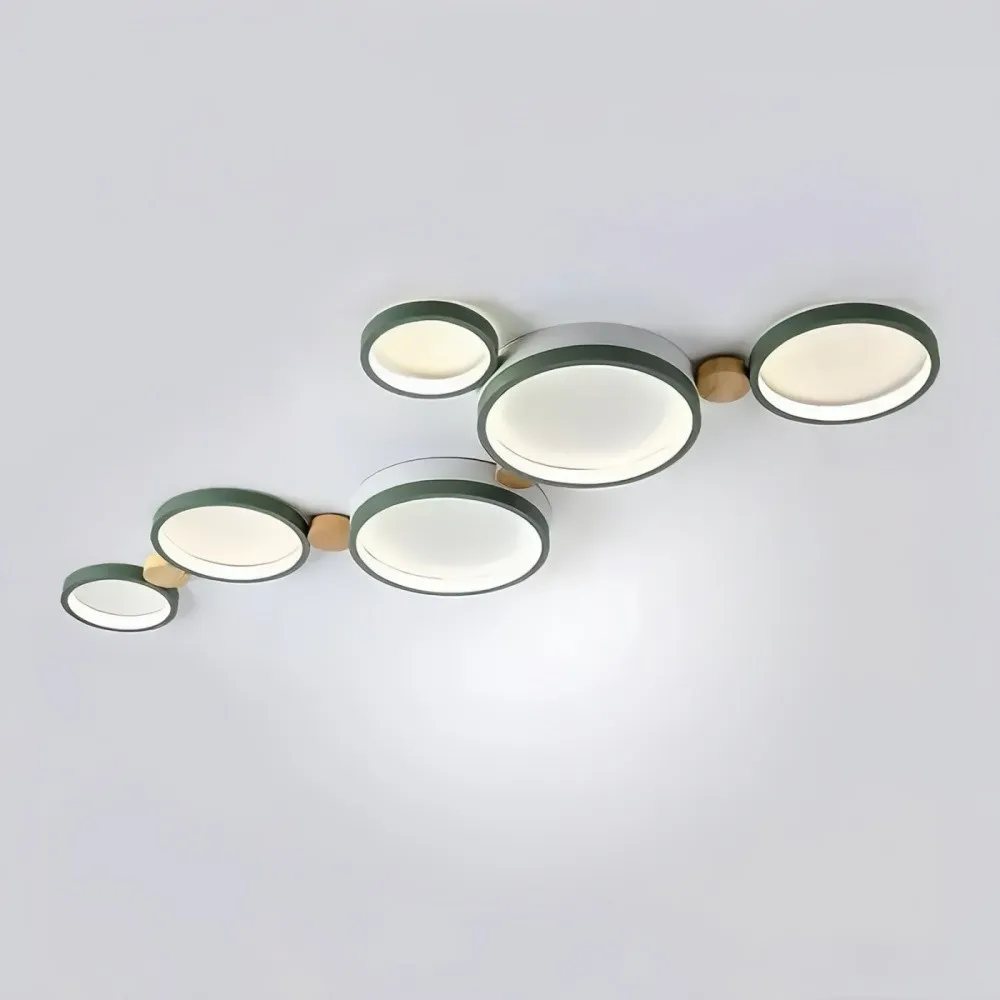 Nordic Circle LED Plafondlamp - Multi Branch Lamp voor Keuken HL1355
