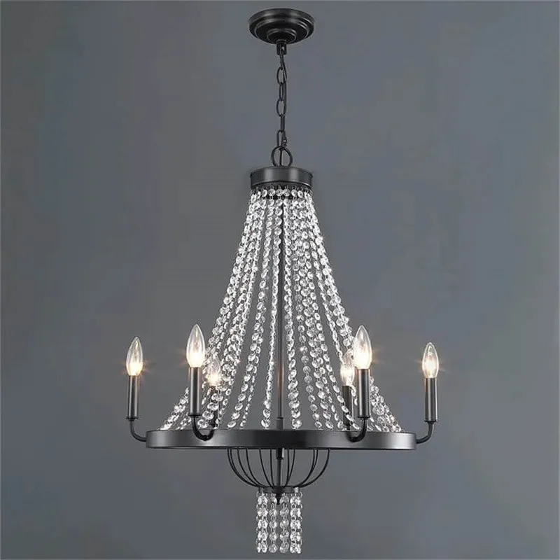 Moderne Luxe Metalen Kristallen Kroonluchter HL252