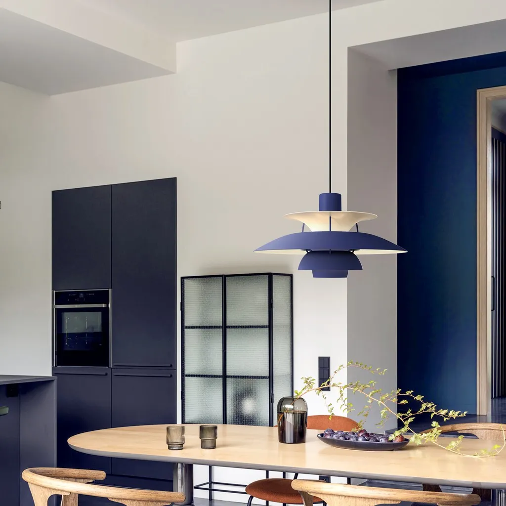 Deense Multilayer Metalen Hanglamp HL38