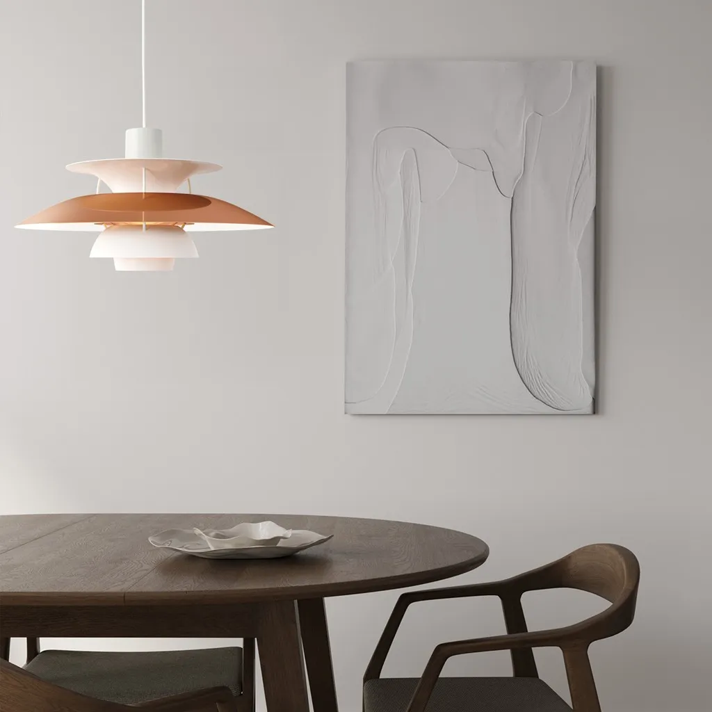 Deense Multilayer Metalen Hanglamp HL38