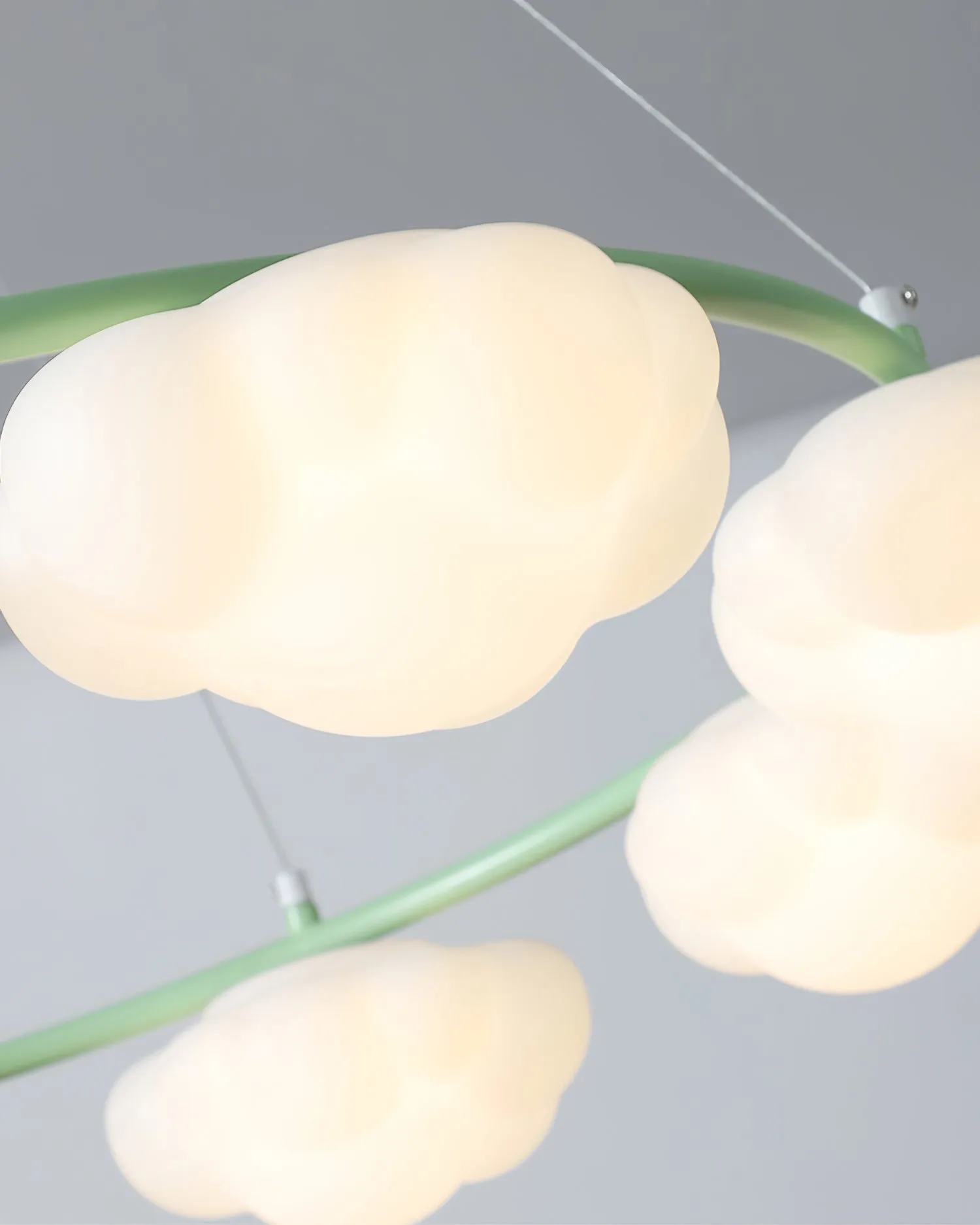 Crèmekleurige stijl creatieve persoonlijkheid wolken kroonluchter HL893