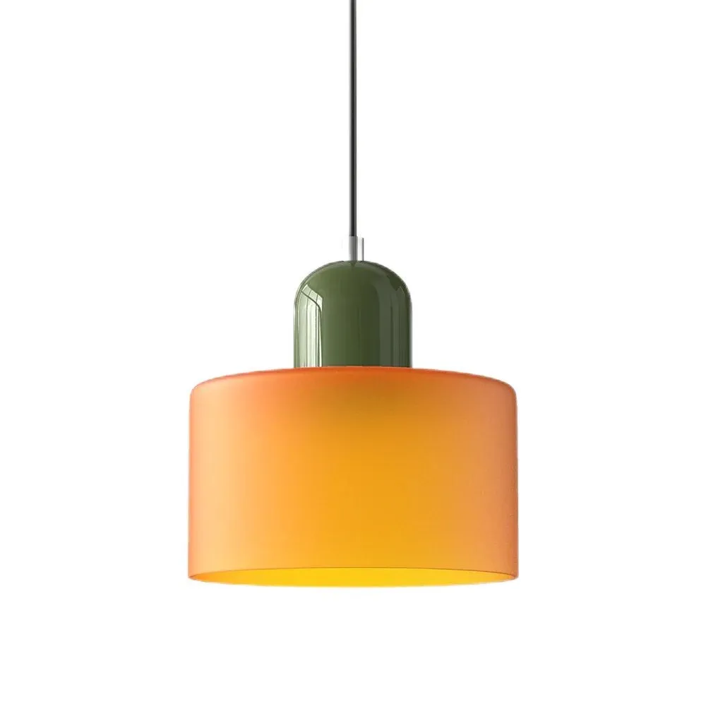 Kalo Cilinder Hanglamp - Glazen Lamp in Scandinavische Stijl voor Eet en Slaapkamer HL107