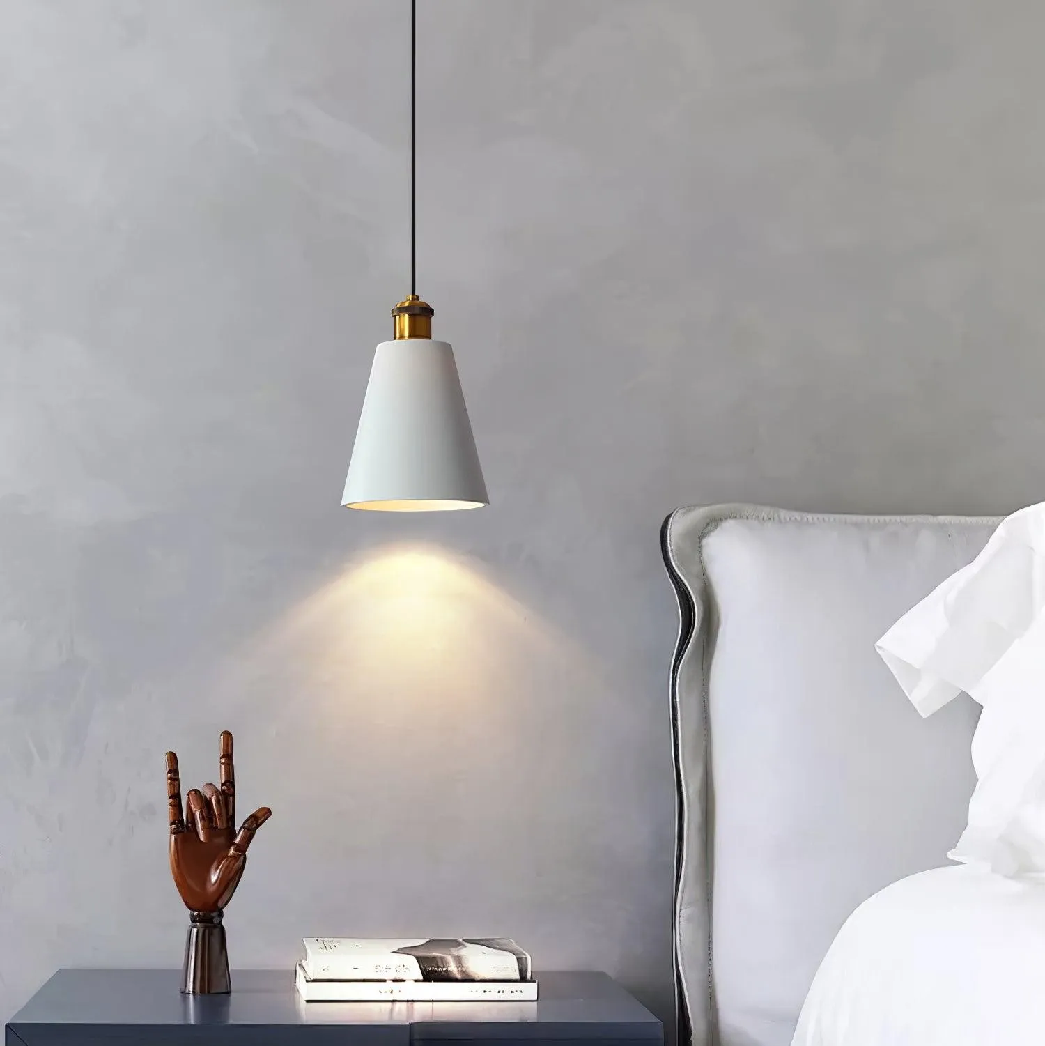 Moderne hars geometrische hanglamp HL787
